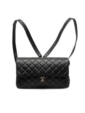 Chanel Vintage Classic Flap Backpack #251769C43B